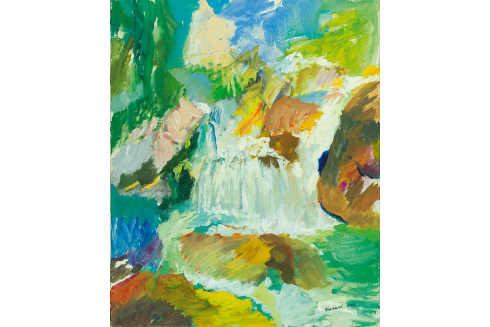 Robert Nodari, wasserblau