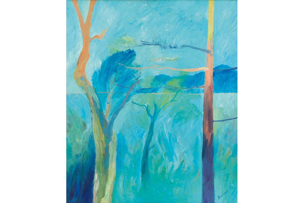 Robert Nodari, wasserblau