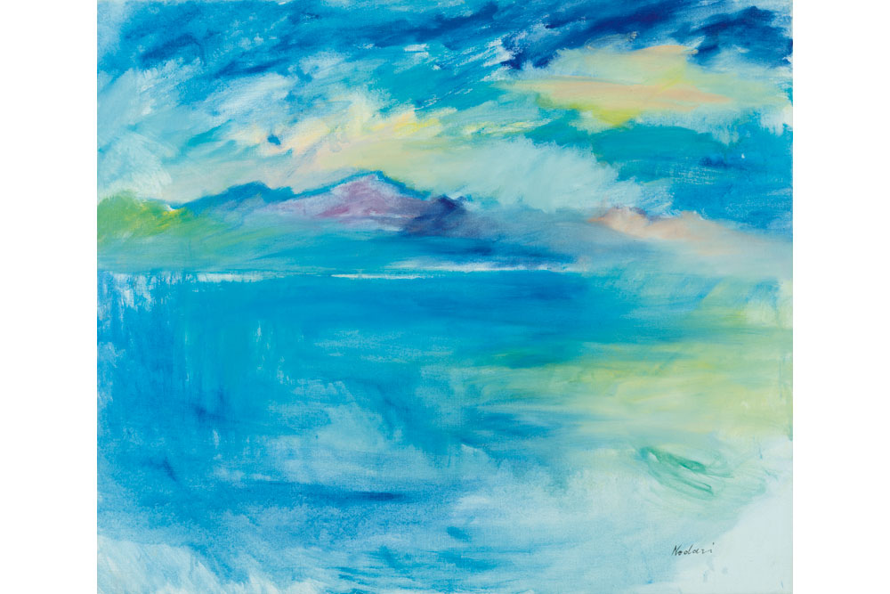 Robert Nodari, wasserblau