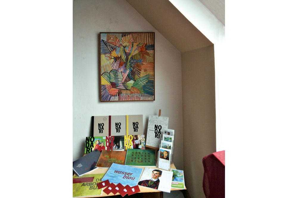 Blumenbild & Publikationen.